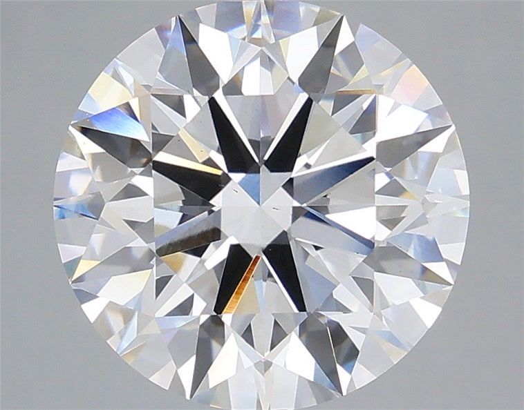 4.58 Carat Round Shaped, Ideal Cut, E Color, VS2 Clarity, IGI Certified Lab Grown Diamond