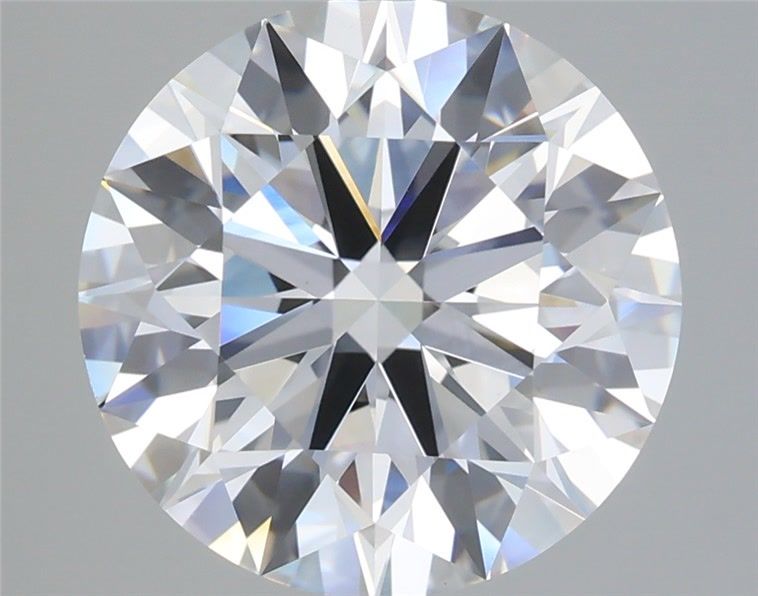 5.58 Carat Round Shaped, Ideal Cut, F Color, VVS2 Clarity, IGI Certified Lab Grown Diamond