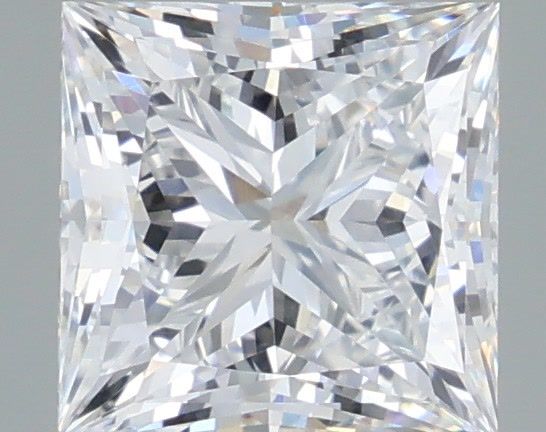 2.58 Carat Princess Shaped, Ideal Cut, E Color, VVS2 Clarity, IGI Certified Lab Grown Diamond