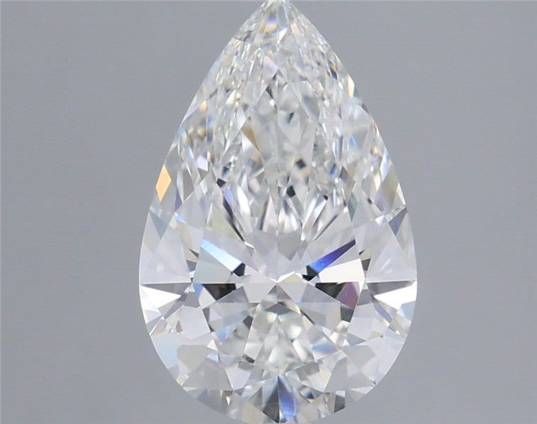 3.09 Carat Pear Shaped, Ideal Cut, D Color, VVS1 Clarity, IGI Certified Lab Grown Diamond