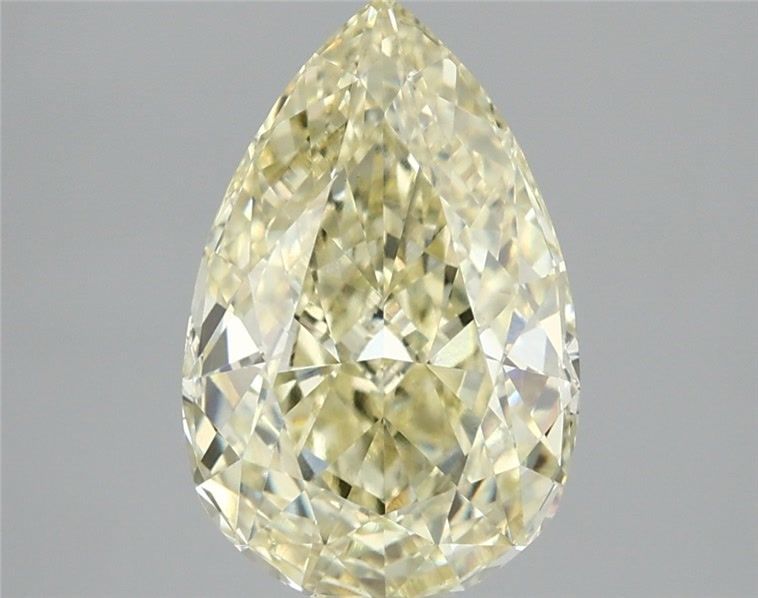 3.07 Carat Pear Shaped, Excellent Cut, VVS2 Clarity, IGI Certified Lab Grown Diamond