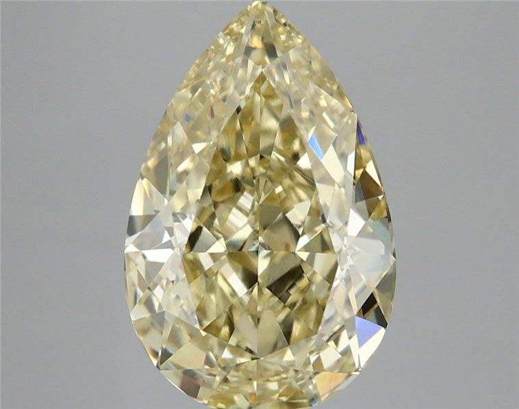 4.57 Carat Pear Shaped, Ideal Cut, VS1 Clarity, IGI Certified Lab Grown Diamond