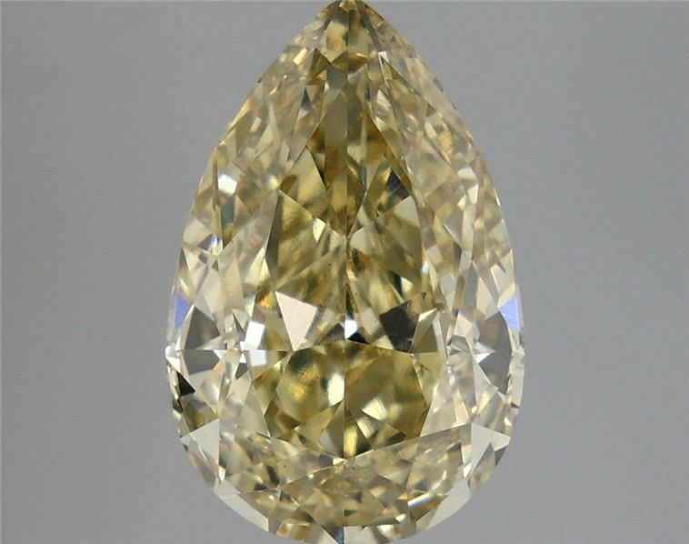5.06 Carat Pear Shaped, Ideal Cut, VS1 Clarity, IGI Certified Lab Grown Diamond