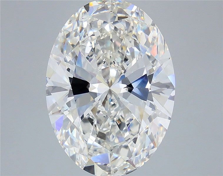 7.55 Carat Oval Shaped, Ideal Cut, G Color, VVS2 Clarity, IGI Certified Lab Grown Diamond