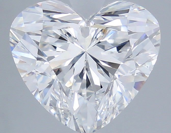 3.59 Carat Heart Shaped, Excellent Cut, E Color, VVS2 Clarity, IGI Certified Lab Grown Diamond
