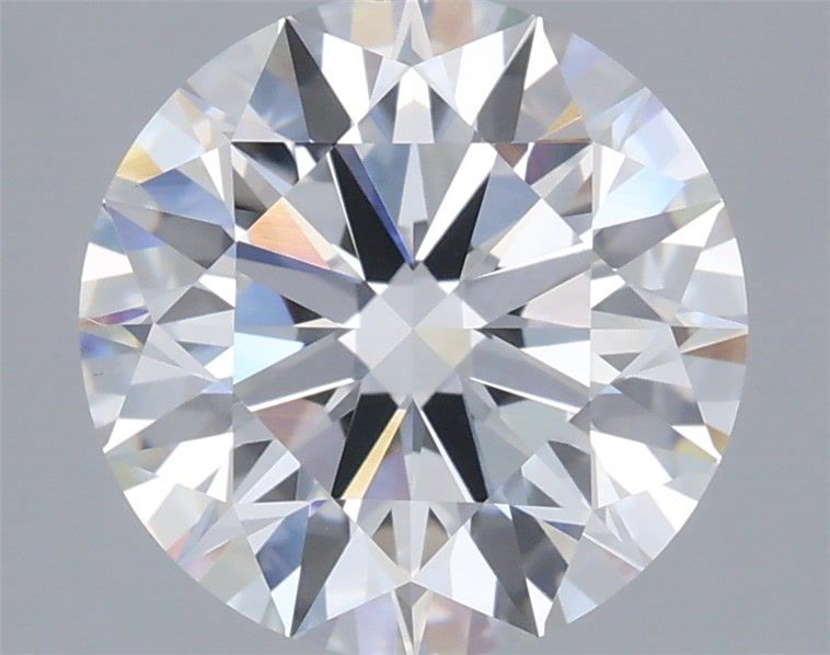 3.58 Carat Round Shaped, Ideal Cut, F Color, VVS2 Clarity, IGI Certified Lab Grown Diamond