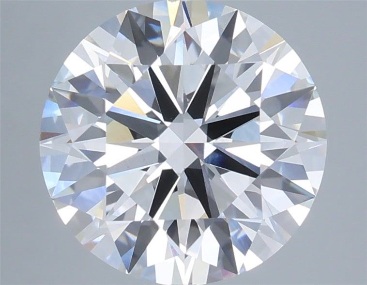 3.57 Carat Round Shaped, Ideal Cut, E Color, VVS2 Clarity, IGI Certified Lab Grown Diamond