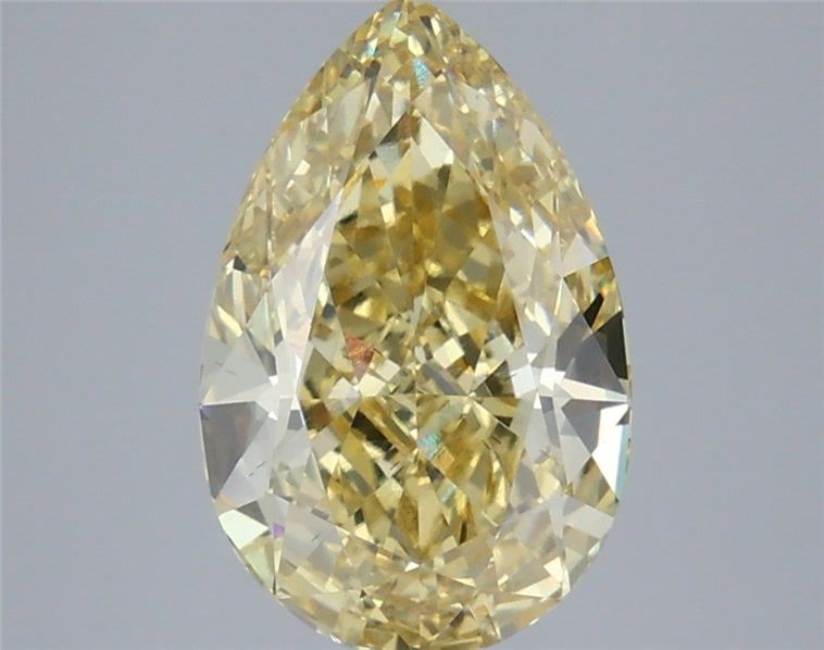 4.04 Carat Pear Shaped, Excellent Cut, VS2 Clarity, IGI Certified Lab Grown Diamond