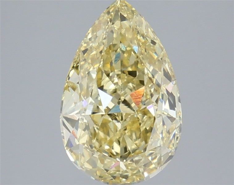 3.10 Carat Pear Shaped, Ideal Cut, VVS2 Clarity, IGI Certified Lab Grown Diamond