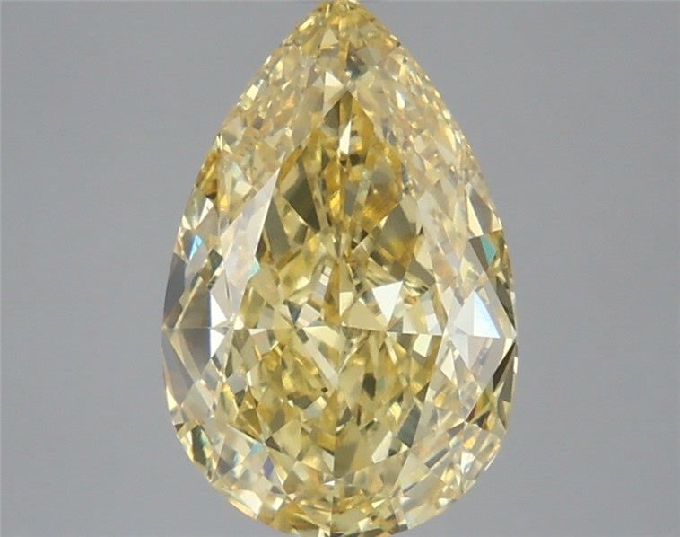 3.55 Carat Pear Shaped, Excellent Cut, VVS2 Clarity, IGI Certified Lab Grown Diamond
