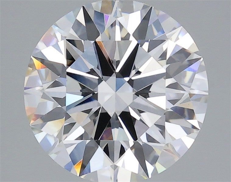 2.94 Carat Round Shaped, Ideal Cut, E Color, VS1 Clarity, IGI Certified Lab Grown Diamond