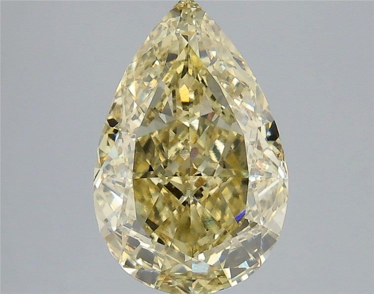 4.07 Carat Pear Shaped, Ideal Cut, VS2 Clarity, IGI Certified Lab Grown Diamond