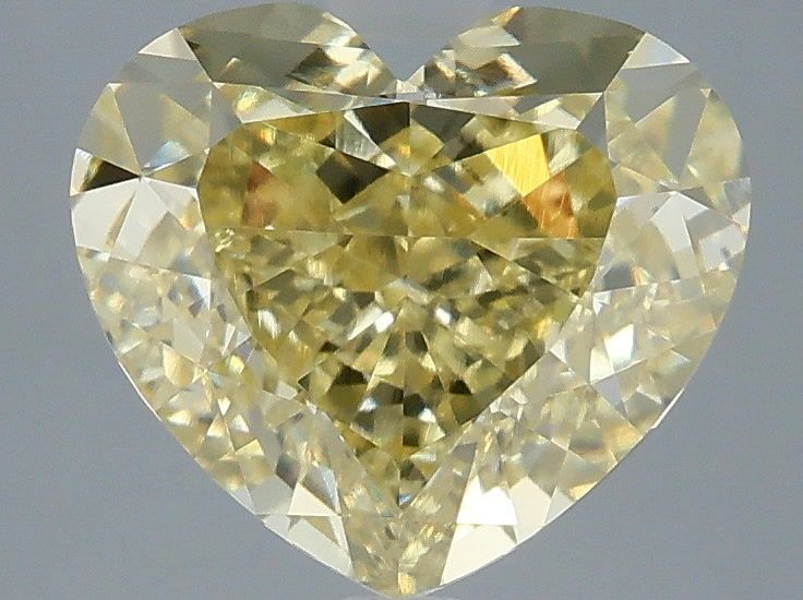 3.04 Carat Heart Shaped, Ideal Cut, VVS2 Clarity, IGI Certified Lab Grown Diamond