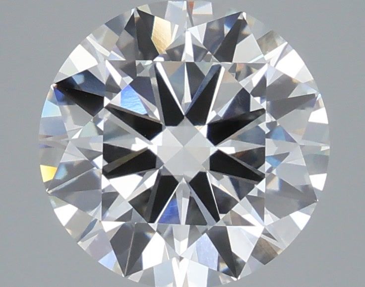 3.40 Carat Round Shaped, Excellent Cut, F Color, VVS2 Clarity, IGI Certified Lab Grown Diamond