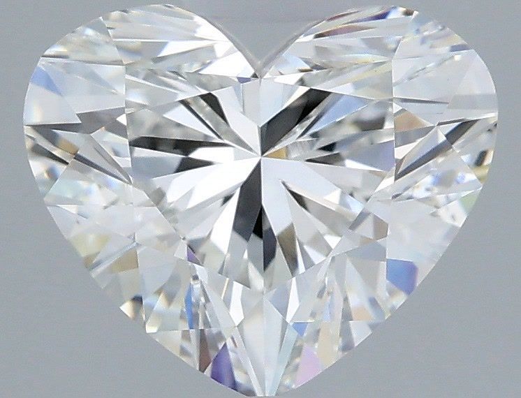 2.93 Carat Heart Shaped, Ideal Cut, F Color, VVS2 Clarity, IGI Certified Lab Grown Diamond