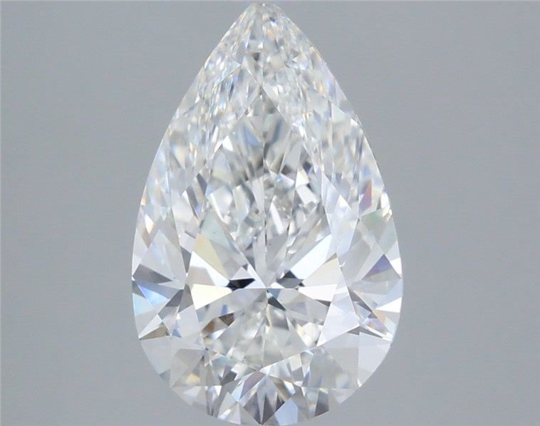 3.54 Carat Pear Shaped, Ideal Cut, E Color, VS1 Clarity, IGI Certified Lab Grown Diamond