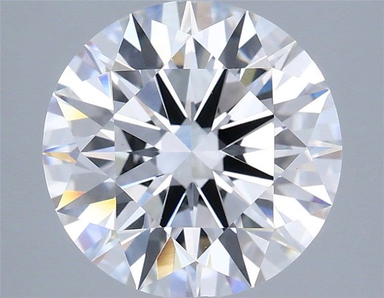 3.57 Carat Round Shaped, Ideal Cut, E Color, VVS2 Clarity, IGI Certified Lab Grown Diamond