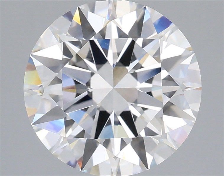 3.22 Carat Round Shaped, Ideal Cut, E Color, VVS2 Clarity, IGI Certified Lab Grown Diamond
