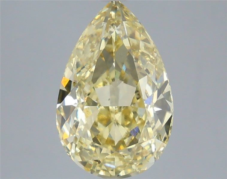 3.55 Carat Pear Shaped, Excellent Cut, VS1 Clarity, IGI Certified Lab Grown Diamond