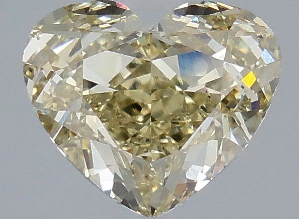 2.54 Carat Heart Shaped, Excellent Cut, Q-R Color, VVS2 Clarity, IGI Certified Lab Grown Diamond