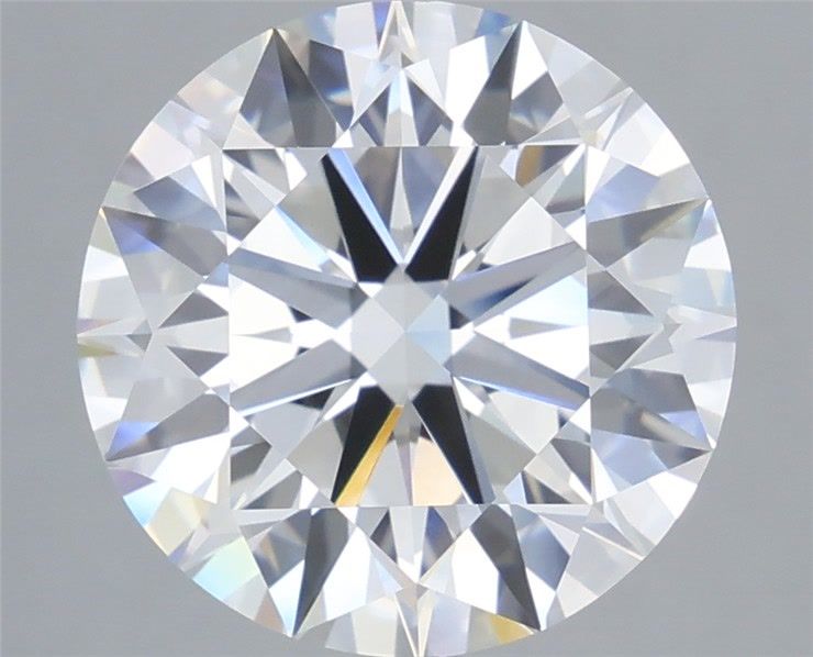 6.07 Carat Round Shaped, Ideal Cut, F Color, VVS2 Clarity, IGI Certified Lab Grown Diamond