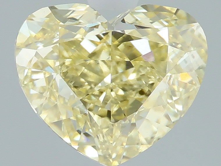2.50 Carat Heart Shaped, Ideal Cut, VS1 Clarity, IGI Certified Lab Grown Diamond