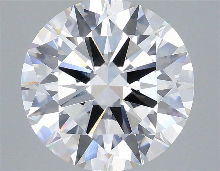 4.50 Carat Round Shaped, Excellent Cut, F Color, VVS2 Clarity, IGI Certified Lab Grown Diamond