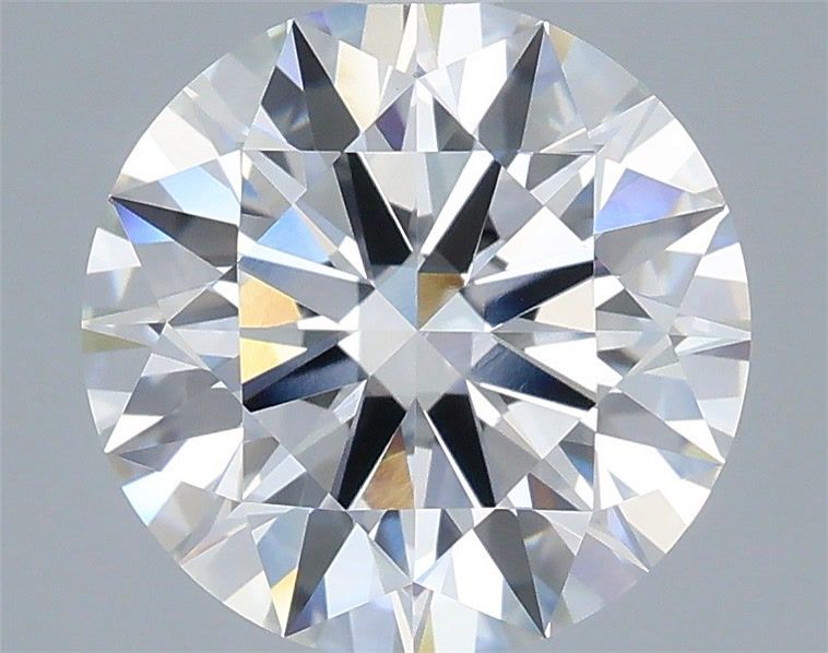 3.55 Carat Round Shaped, Ideal Cut, F Color, VVS2 Clarity, IGI Certified Lab Grown Diamond