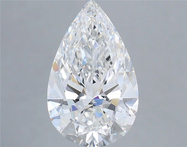 3.32 Carat Pear Shaped, Ideal Cut, E Color, VS1 Clarity, IGI Certified Lab Grown Diamond