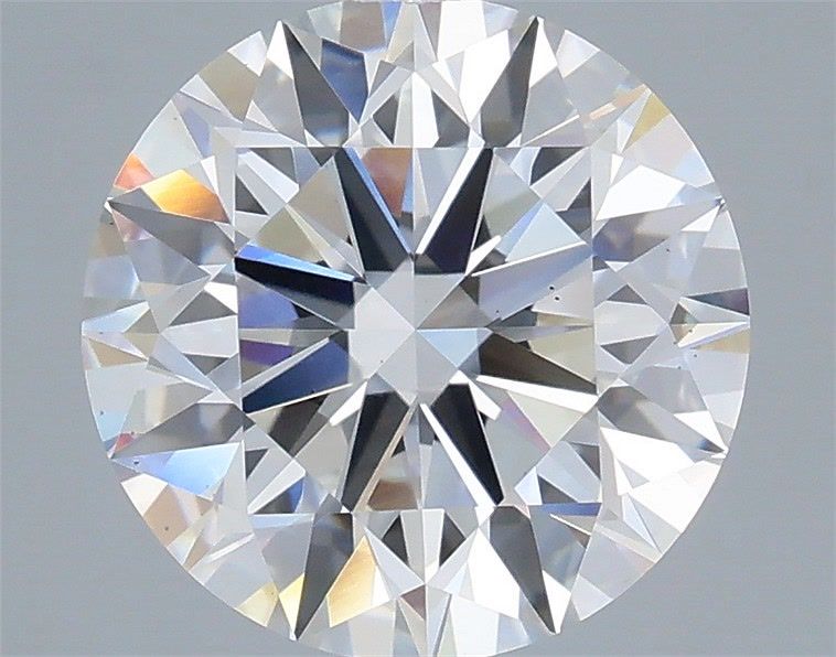 3.51 Carat Round Shaped, Ideal Cut, E Color, VS2 Clarity, IGI Certified Lab Grown Diamond
