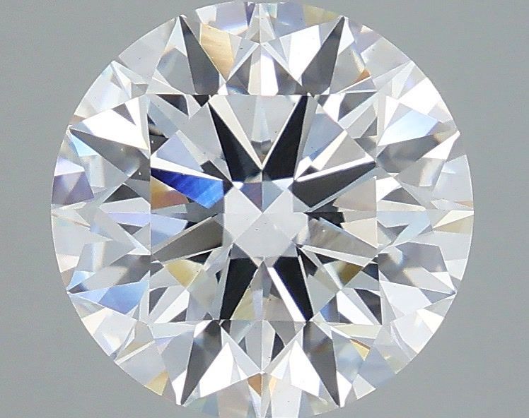 3.55 Carat Round Shaped, Ideal Cut, E Color, VS2 Clarity, IGI Certified Lab Grown Diamond