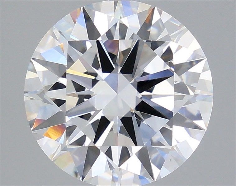 3.49 Carat Round Shaped, Excellent Cut, E Color, VS1 Clarity, IGI Certified Lab Grown Diamond