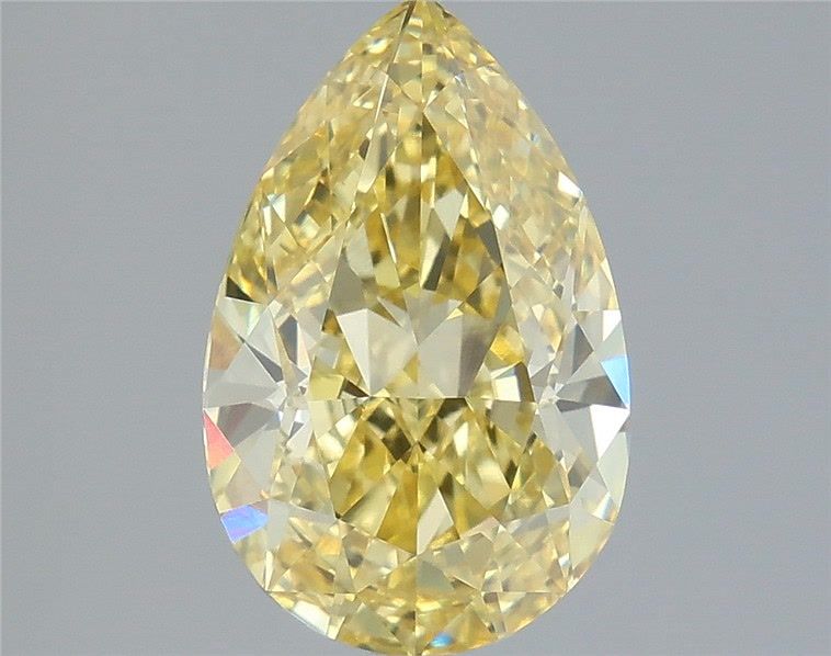 2.56 Carat Pear Shaped, Excellent Cut, VVS2 Clarity, IGI Certified Lab Grown Diamond