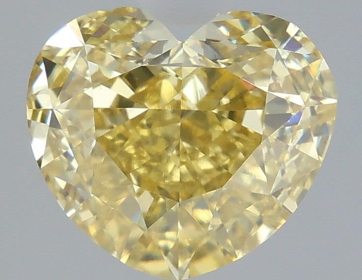 2.59 Carat Heart Shaped, Ideal Cut, VVS2 Clarity, IGI Certified Lab Grown Diamond