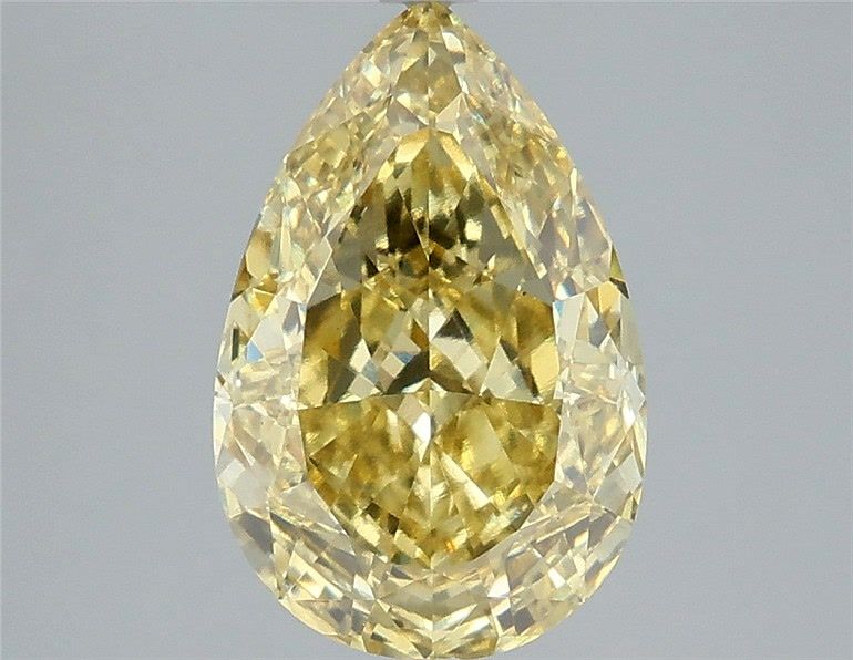 3.57 Carat Pear Shaped, Ideal Cut, VS1 Clarity, IGI Certified Lab Grown Diamond