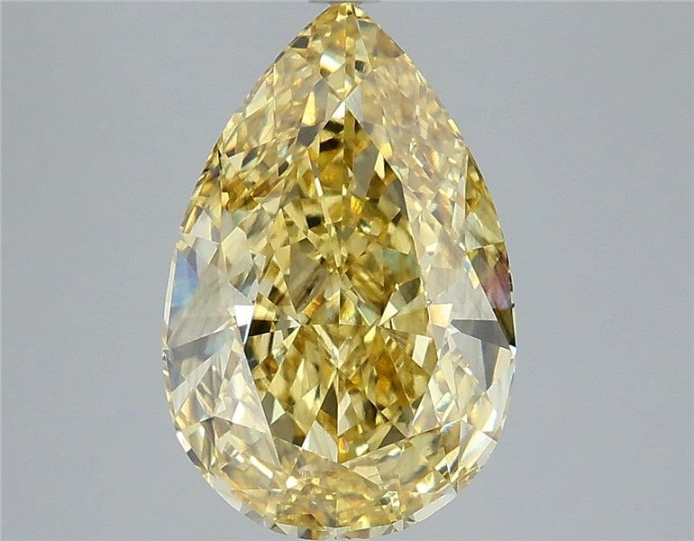 5.07 Carat Pear Shaped, Excellent Cut, SI2 Clarity, IGI Certified Lab Grown Diamond