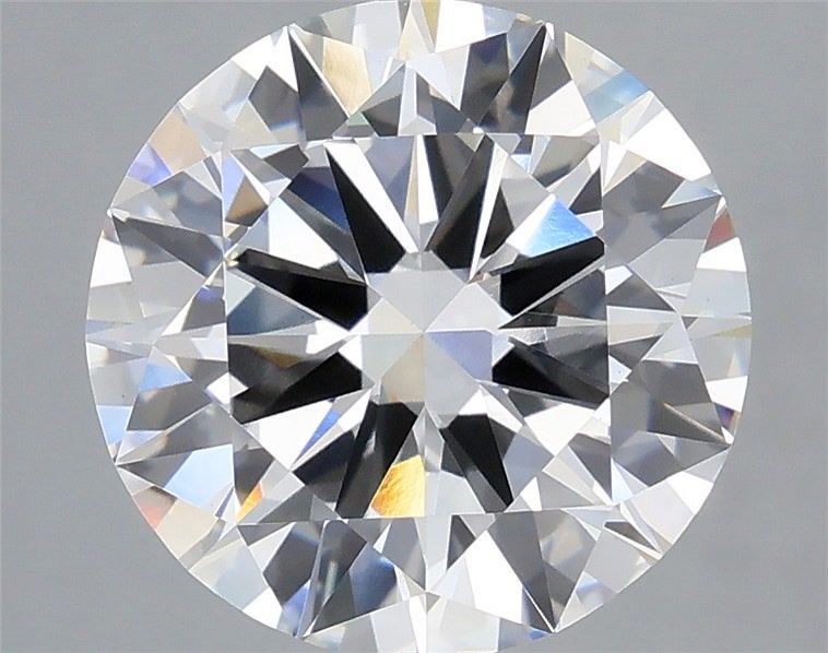 4.75 Carat Round Shaped, Excellent Cut, F Color, VS1 Clarity, IGI Certified Lab Grown Diamond