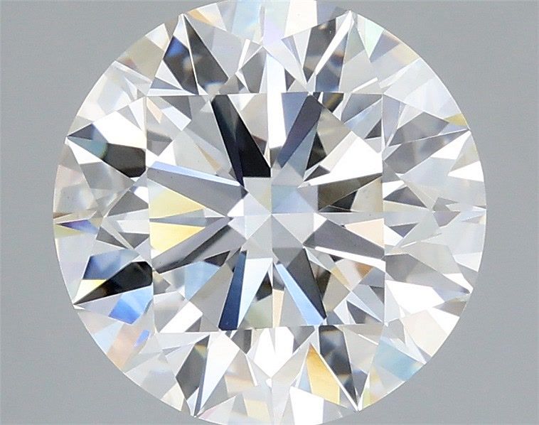 3.57 Carat Round Shaped, Ideal Cut, E Color, VVS2 Clarity, IGI Certified Lab Grown Diamond