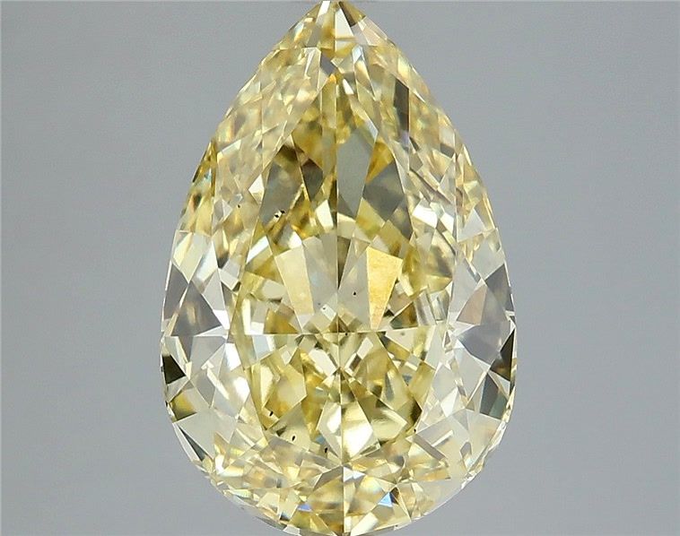 4.10 Carat Pear Shaped, Ideal Cut, VS2 Clarity, IGI Certified Lab Grown Diamond