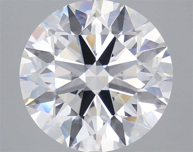 5.77 Carat Round Shaped, Excellent Cut, F Color, VS1 Clarity, IGI Certified Lab Grown Diamond