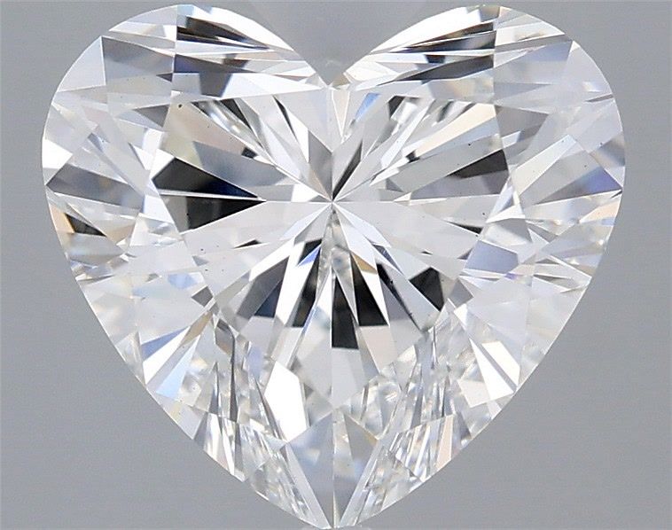 3.41 Carat Heart Shaped, Ideal Cut, E Color, VS1 Clarity, IGI Certified Lab Grown Diamond