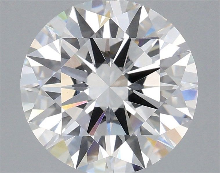 3.03 Carat Round Shaped, Ideal Cut, F Color, VVS2 Clarity, IGI Certified Lab Grown Diamond