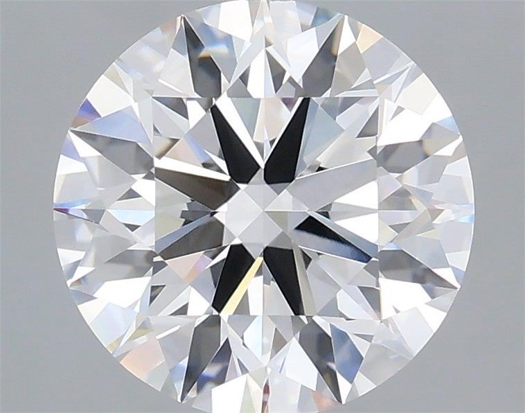 2.96 Carat Round Shaped, Ideal Cut, E Color, VVS2 Clarity, IGI Certified Lab Grown Diamond