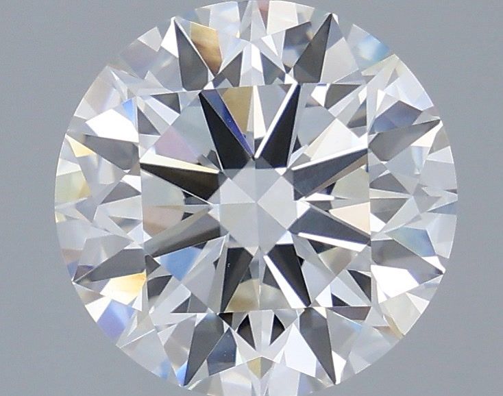 3.36 Carat Round Shaped, Ideal Cut, F Color, VVS2 Clarity, IGI Certified Lab Grown Diamond