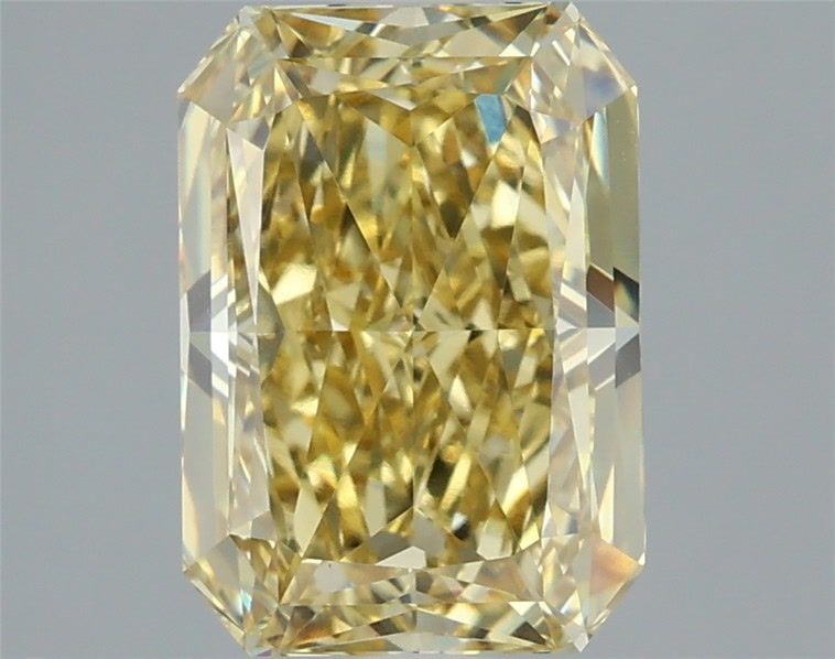 3.10 Carat Radiant Shaped, Ideal Cut, VVS2 Clarity, IGI Certified Lab Grown Diamond