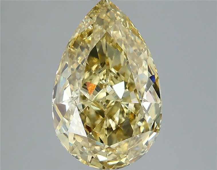 4.07 Carat Pear Shaped, Ideal Cut, VS2 Clarity, IGI Certified Lab Grown Diamond