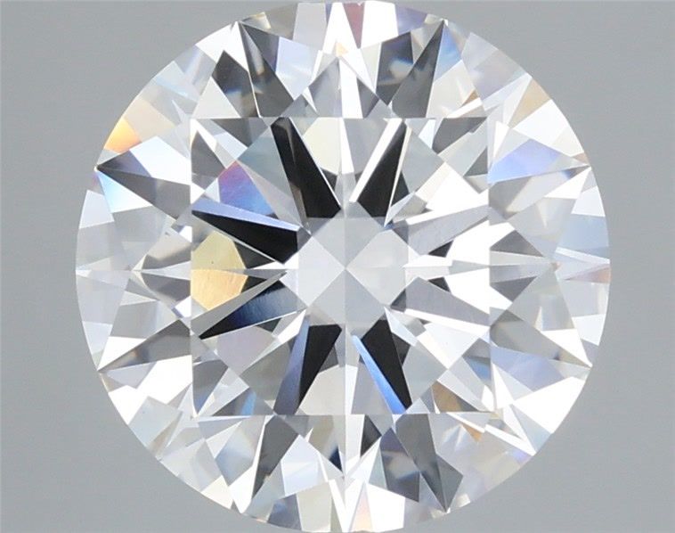 4.74 Carat Round Shaped, Ideal Cut, F Color, VVS2 Clarity, IGI Certified Lab Grown Diamond
