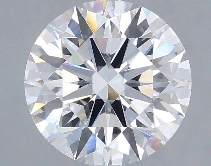 3.09 Carat Round Shaped, Ideal Cut, F Color, VVS2 Clarity, IGI Certified Lab Grown Diamond