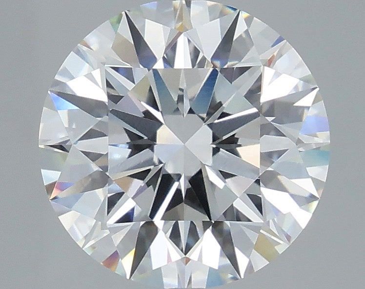 3.57 Carat Round Shaped, Ideal Cut, E Color, VVS2 Clarity, IGI Certified Lab Grown Diamond