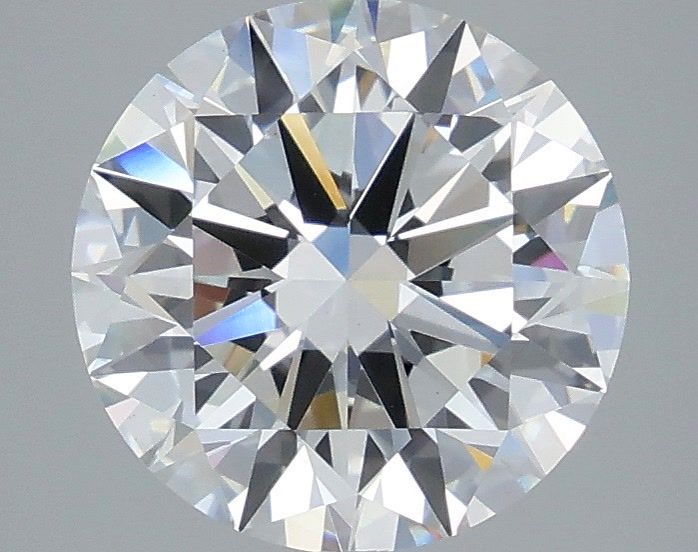 2.94 Carat Round Shaped, Excellent Cut, F Color, VS1 Clarity, IGI Certified Lab Grown Diamond